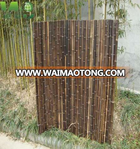 WY T-001 natural cheap eco-friendly bamboo border fence bamboo yard fencing